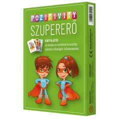   Pozitivity Szupererő Kártyajáték - Önbizalom- és Készségfejlesztő Kártyacsomag Gyerekeknek és Családoknak, Pozitív Gondolkodást Erősítő Játékos Feladatokkal