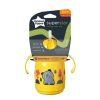 Tommee Tippee Superstar Szívószálas Tanuló Itatópohár 300ml Sárga Szivárgásmentes Antibakteriális BPA Mentes 6 Hónapos Kortól