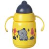 Tommee Tippee Superstar Szívószálas Tanuló Itatópohár 300ml Sárga Szivárgásmentes Antibakteriális BPA Mentes 6 Hónapos Kortól