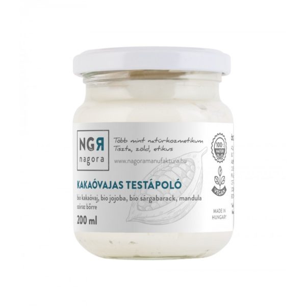 Nagora Kakaóvajas Testápoló 220ml