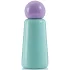 LUND Skittle Mini Acél Kulacs 300ml Menta/Lila - BPA Mentes, Duplafalú Hőszigetelés, 24 Órán Át Hidegen és 12 Órán Át Melegen Tartcs 300ML Menta/Lila