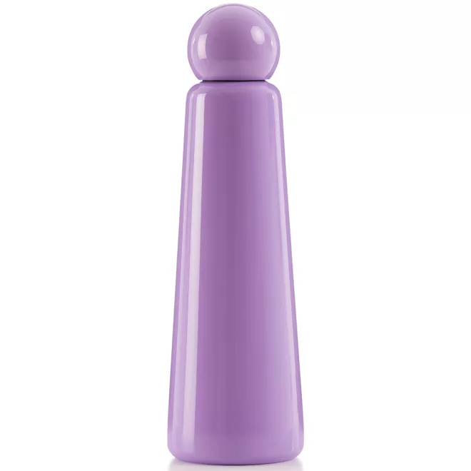 LUND Skittle Jumbo Acél Kulacs 750ml Lila - BPA Mentes, Duplafalú Hőszigetelés, 24 Órán Át Hidegen és 12 Órán Át Melegen Tart