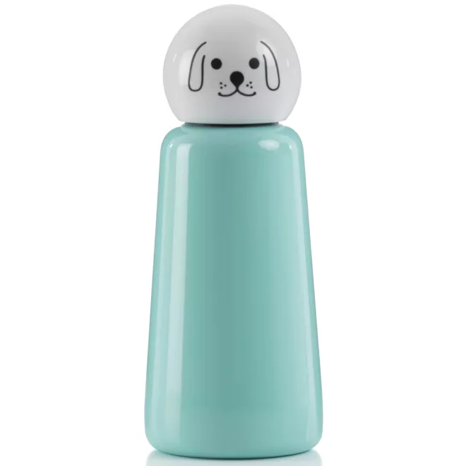 LUND Skittle Mini Acél Kulacs 300ml Dog - BPA Mentes, Duplafalú Hőszigetelés, 24 Órán Át Hidegen és 12 Órán Át Melegen Tart