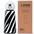 LUND Skittle Mini Acél Kulacs 300ml Zebra - BPA Mentes, Duplafalú Hőszigetelés, 24 Órán Át Hidegen és 12 Órán Át Melegen Tart