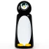 LUND Skittle Mini Acél Kulacs 300ml Penguin - BPA Mentes, Duplafalú Hőszigetelés, 24 Órán Át Hidegen és 12 Órán Át Melegen Tart
