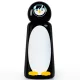 LUND Skittle Mini Acél Kulacs 300ml Penguin - BPA Mentes, Duplafalú Hőszigetelés, 24 Órán Át Hidegen és 12 Órán Át Melegen Tart