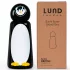 LUND Skittle Mini Acél Kulacs 300ml Penguin - BPA Mentes, Duplafalú Hőszigetelés, 24 Órán Át Hidegen és 12 Órán Át Melegen Tart