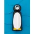 LUND Skittle Mini Acél Kulacs 300ml Penguin - BPA Mentes, Duplafalú Hőszigetelés, 24 Órán Át Hidegen és 12 Órán Át Melegen Tart