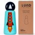 LUND Skittle Mini Acél Kulacs 300ml Rocket - BPA Mentes, Duplafalú Hőszigetelés, 24 Órán Át Hidegen és 12 Órán Át Melegen Tart