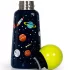 LUND Skittle Mini Acél Kulacs 300ml Planets - BPA Mentes, Duplafalú Hőszigetelés, 24 Órán Át Hidegen és 12 Órán Át Melegen Tart