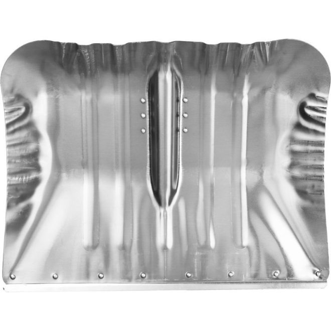 Strend Pro Kovos Alumínium Hótoló Hólapát 49x37cm Ezüst - Nyél Nélkül, Hóhoz, Homokhoz és Földhöz, Téli Karbantartáshoz