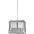 Strend Pro Kovos Alu Alumínium Hótoló Hólapát 49x37cm Ezüst - Fa Nyéllel, Összeszerelve, Hóhoz és Laza Anyagok Mozgatásához