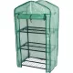Strend Pro Garden Melegágy x083 69x49x128cm - 3 Polcos, UV-álló Megerősített PE Fólia, 16 mm-es Fémváz, Feltekerhető Nyílással