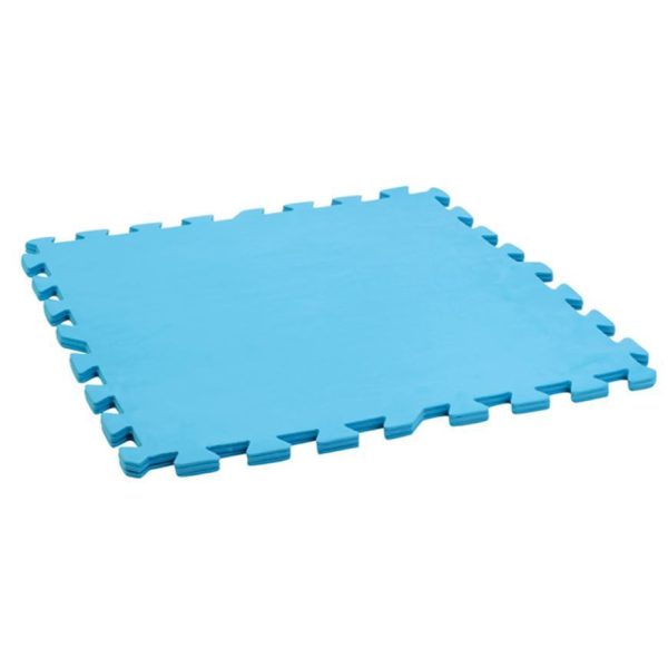 EVA Medence Szőnyeg 500x500x4mm Kék - 9 db-os Csomag, Tartós és Csúszásmentes Alátét