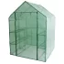 Strend Pro Garden Melegágy x098 142x142x193cm - 4 Polcos, UV-álló PE Fólia, Stabil Fémváz, Feltekerhető Nyílással