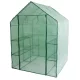Strend Pro Garden Melegágy x098 142x142x193cm - 4 Polcos, UV-álló PE Fólia, Stabil Fémváz, Feltekerhető Nyílással