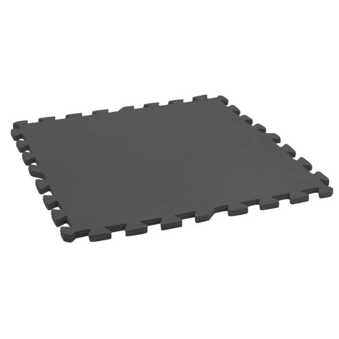 EVA Medence Szőnyeg 500x500x4mm Szürke 9db - Csúszásgátló Padlóburkolat, Komfortos és Tartós Medencefedéshez