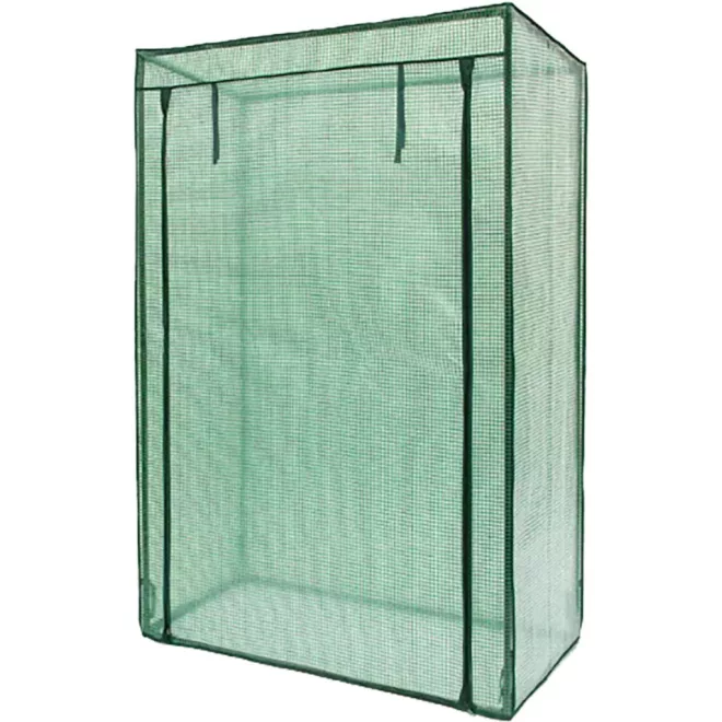 Strend Pro Garden Melegágy 100x50x150cm -Fóliás Hőszigetelő Növényház, Tavaszi Fagyvédelemmel, Stabil Kivitel