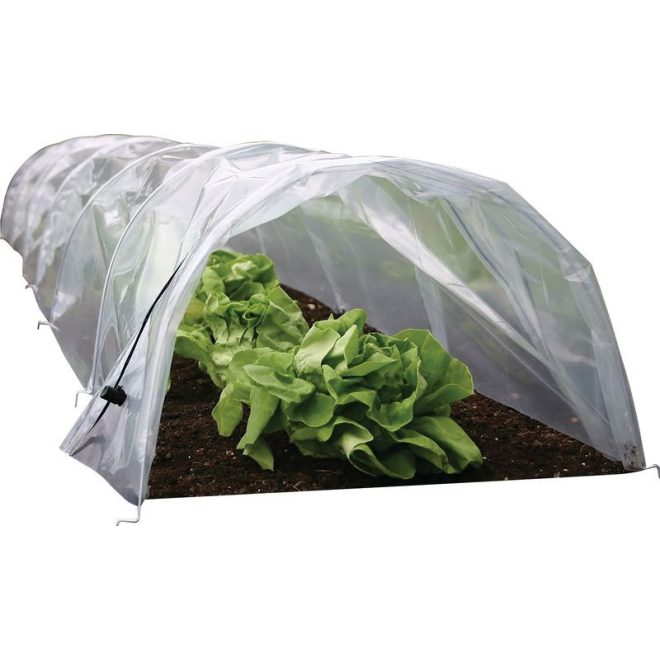 Strend Pro Garden Mini Fóliasátor Palántanevelő 55x600x40cm - Hőszigetelő Növényvédő Alagút, Fagyvédelemmel