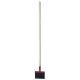 Strend Pro HDS254 Jégkaparó 15cm Fekete - Nyéllel, Jég- és Hóeltávolításhoz, Járdára és Lépcsőre, Téli Karbantartáshoz
