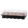 Strend Pro Garden Mini Melegágy Készlet 30db - 37x23x6cm, Fekete Palántanevelő Tálca Átlátszó Fedéllel