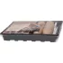Strend Pro Garden Mini Melegágy Készlet 67db - 37.5x23x6cm, Fekete Palántanevelő Tálca Átlátszó Fedéllel