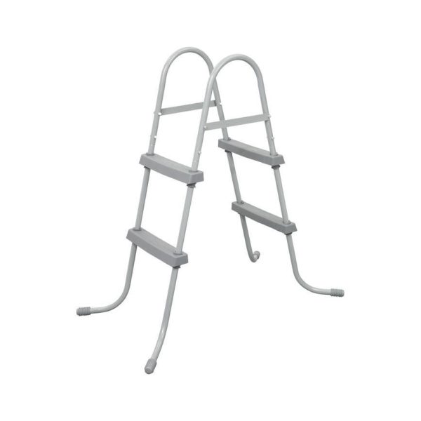 Bestway Biztonsági Medence Létra 84cm (58430) - 2 Fokos Stabil Létra Felfújható és Csővázas Medencékhez