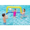 Bestway Felfújható Gyermek Vízilabda Kapu Labdával 137x66cm (52123) - Vízi Sport Játék Szett Medencébe, Könnyen Használható Kapu és Labda
