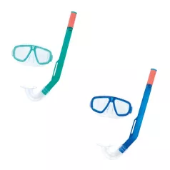   Bestway Hydro-Swim Fun Snorkel Szett Gyermekeknek (24018) - Búvármaszk és Légzőcső Készlet Színes Kivitelben, Kezdő Vízi Felfedezőknek