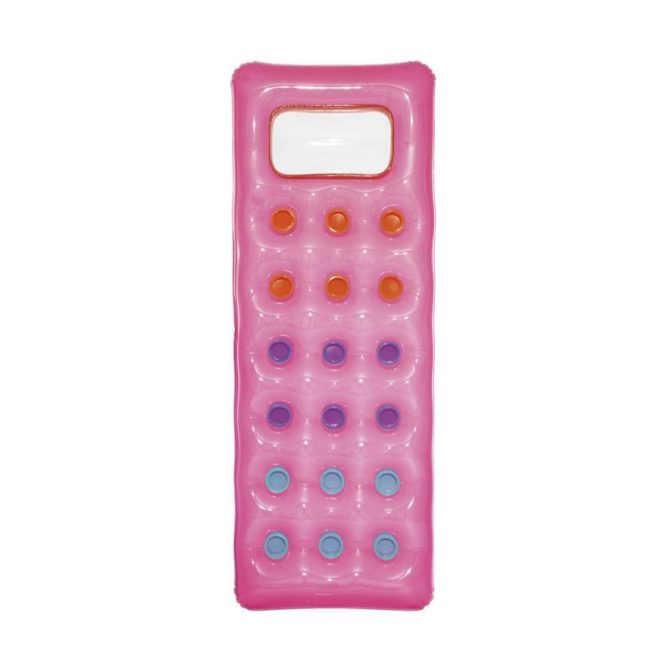 Bestway Felfújható Pihenőmatrac 188x71cm (43040) - Kényelmes Légmatrac Random Színben Napozáshoz és Vízi Pihenéshez Medencében vagy Strandon