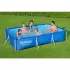 Bestway Steel Pro Csővázas Medence 300x201x66cm DuraPlus Oldalfallal - Stabil Kerti Medencézéshez és Saját Kiegészítőkkel Való Használathoz (Bestway 56404)