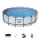 Bestway Steel Pro Max Csővázas Medence Szett 488x122cm Papírszűrővel, Létrával és Takaróponyvával - Kényelmes Családi Fürdőzéshez és Egyszerűbb Vízkezeléshez (Bestway 5612Z)