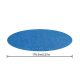 Bestway Szolártakaró Kerek Medencéhez D5.49m (58173) - Hőmegtartó és UV-álló Napenergia Takaró Csővázas és Felfújható Peremű Medencékhez