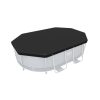 Bestway Ovális Medence Védőtakaró 300x200cm (58424) - Strapabíró Fedés Felfújható Peremű Medencékhez, Szennyeződés- és UV-Védelemmel
