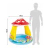 Intex Mushroom Baby Pool Felfújható Gyermekmedence 102x89cm (57114) - Gombatetős Árnyékolós Pancsoló Kicsiknek, Vidám és Biztonságos Medence Kültérre