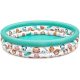 Bestway Safari Pals Gyermek Felfújható Medence 122x25cm (TC8050531) - Vidám Mintás Pancsoló Kicsiknek, Könnyen Felállítható és Biztonságos