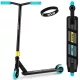 Soke Go! Kaszkadőr Roller Fekete - 82cm, 10cm 88A Pu Kerekek, ABEC-9 Csapágy, Y Kormány, Flex Fender Fék, Tripla Alumínium Bilincs