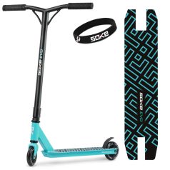   Soke Evo Kaszkadőr Roller Világoskék - 83cm, 10cm 88A Pu Kerekek, ABEC-9 Csapágy, Hic Kompresszió, Integrált Kormánycsapágy, Y Kormány, Maximum 100kg