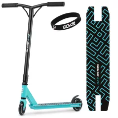   Soke Evo Kaszkadőr Roller Világoskék - 83cm, 10cm 88A Pu Kerekek, ABEC-9 Csapágy, Hic Kompresszió, Integrált Kormánycsapágy, Y Kormány, Maximum 100kg