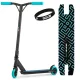 Soke Evo Kaszkadőr Roller Fekete - 83cm, 10cm 88A Pu Kerekek, ABEC-9 Csapágy, Y Kormány, Flex Fender Fék, Tripla Alumínium Bilincs, Maximum 100kg