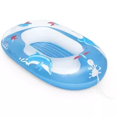   Bestway Delfin Mintás Felfújható Gumimatrac 102 x 69 cm Kék – Gyerek Vízi Játékhoz