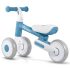 Nukido Nk-603 Háromkerekű Futóbicikli Kék - Eva Habkerekek 15cm, Állítható Ülésmagasság 25-28cm, Kormányfordulás Határoló, 12 Hónapos Kortól