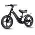Ricokids Funnu Kétkerekű Futóbicikli Fekete - Magnézium Váz, Eva Habkerekek 29cm, Állítható Ülésmagasság 35-42cm, Gumírozott Markolatok Ütközőkkel, Könnyű