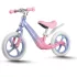 Ricokids Funnu Kétkerekű Futóbicikli Lila - Magnézium Váz, Eva Habkerekek 29cm, Állítható Ülésmagasság 35-42cm, Gumírozott Markolatok Ütközőkkel, Könnyű