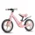 Ricokids Funnu Kétkerekű Futóbicikli Rózsaszín - Magnézium Váz, Eva Habkerekek 29cm, Állítható Ülésmagasság 35-42cm, Gumírozott Markolatok Ütközőkkel, Könnyű