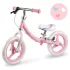 Ricokids Fun Adventure Kétkerekű Futóbicikli Rózsaszín - Acél Váz, Eva Hab Kerekek 29cm, Állítható Ülésmagasság 32-42cm, Hátsó Fék, Ultrakönnyű