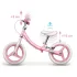 Ricokids Fun Adventure Kétkerekű Futóbicikli Rózsaszín - Acél Váz, Eva Hab Kerekek 29cm, Állítható Ülésmagasság 32-42cm, Hátsó Fék, Ultrakönnyű