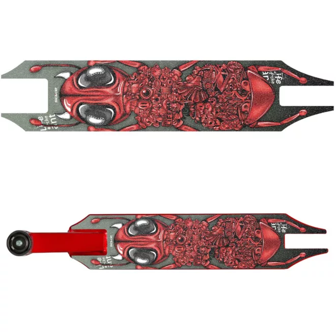 Soke xtr Ant Roller Gripszalag Hangya Minta - 49.1x10.5cm, Csiszolópapír Felületű, Soke xtr Rollerekkel Kompatibilis