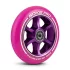 Soke Roller Kerék Szett Rózsaszín - 11cm, 2db, ABEC-9 Csapágy, 88A Keménységű PU, 0.8cm Tengely