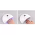 Wooze Dazzle UV/LED Műkörmös Lámpa 36W 12 LED Fehér - Gyors Gél Lakk Kötéshez, USB Csatlakozóval